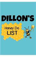 Dillon's Honey Do List