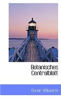 Botanisches Centralblatt
