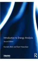 Introduction to Energy Analysis