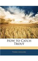 How to Catch Trout