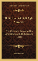 Il Diritto Dei Figli Agli Alimenti: Considerato In Rapporto Alla Loro Istruzione Ed Educazione (1886)(Italian)