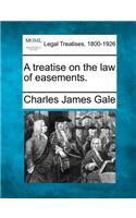 treatise on the law of easements.