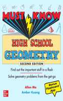Must Know High School Geometry, Second Edition