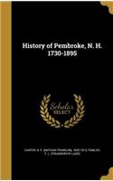 History of Pembroke, N. H. 1730-1895