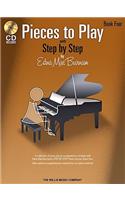 Pieces to Play - Book 4 with CD