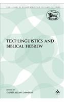Text-Linguistics and Biblical Hebrew