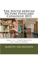 South African Picture Postcard Catalogue 2015