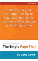 Goal Setting Made Easy With The Single Page Plan