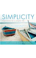 Simplicity: Inspirations for a Simpler Life - Boxed, Daily Calendar 2021