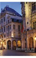 Brussels, Be Notebook: 150 Page Notebook Journal Diary