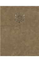 Monogram "T" Grid Sketchbook