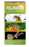Pollinators: Folding Pocket Guides to Bees, Butterflies & Moths and Bats