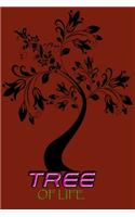Tree Of LIfe: Add elegance to your writing with this singular journal, featuring decorative stitching, soft.