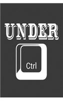 Under control Notebook: 120 pages, dot grid, A5, white paper