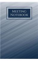 Meeting Notebook: A Notebook for Professionals, Employees, and Conference Attendees