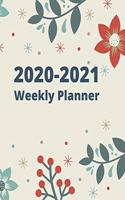 2020-2021 Calendar weekly planner Jan 2020 to Dec 2021