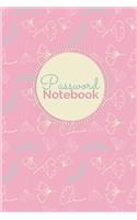 Password Notebook: Pretty A - Z Alphabet Personal Internet Passwords Organizer Logbook Internet Protect Usernames Login Details Pastel Pink Floral(2 Password Notebooks)