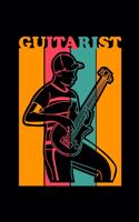 Guitarist Blank Sheet Music Guitar Tab Notebook