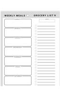 Weekly Meals Grocery List