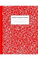 Marbled Composition Notebook