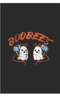 Boobees: Blank Lined Notebook (6" x 9" - 120 pages) Halloween Themed Notebook for Gift / Daily Activity Journals / Diary