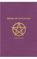 Book of Shadows: Purple Volume: A Blank Lined Journal