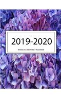 2019 - 2020 Weekly and Monthly Planner: Calendar Schedule + Organizer - Inspirational Quotes (2019-2020 Academic Planners