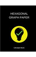 hexagonal graph paper checked ideas