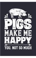 Pigs Make Me Happy You, Not So Much