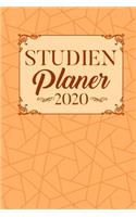 Studienplaner 2020: DIN A5 Blumenmuster Studienplaner- 119 Seiten Einhorn Wochen planer - Tagesplaner - Geschenkidee - Planer von Montag bis Sonntag ohne Datumsangabe +