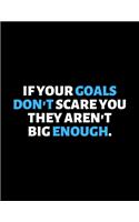 If Your Goals Doesn't Scare You They Aren't Big Enough