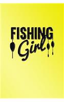 Fishing Girl: Beautiful Fishing Girl Journal