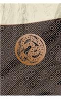 Monogram Snake Notebook: (Luxury One 150 Lined)