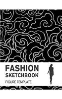 Fashion Sketchbook with Figure Template