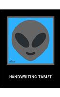 Alien Handwriting Tablet