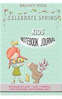 Celebrate Spring Kids Notebook Journal