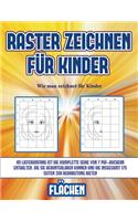 Wie man zeichnet für Kinder (Raster zeichnen für Kinder - Flächen)