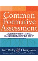 Common Formative Assessment