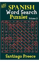 Large Print Spanish Word Search Puzzles (Volume 2)