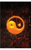 Monogram Taoism Notebook: Blank Journal Diary Log(49 Monogram Fire 150 Lined)