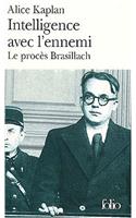 Intelligence Avec L Ennemi: (A30114 Folio)