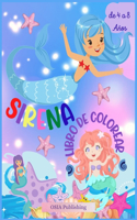 Sirena Libro de Colorear