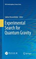 Experimental Search for Quantum Gravity