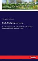 Schädigung der Rasse: Durch soziales und wirtschaftliches Aufsteigen bewiesen an den Berliner Juden