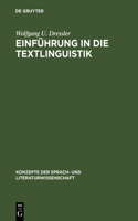 Einführung in die Textlinguistik