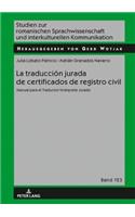 traducción jurada de certificados de registro civil