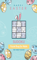 HAPPY EASTER SUDOKU: PUZZLE BOOK FOR ADU