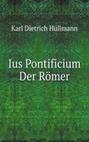 Ius Pontificium Der Romer