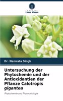 Untersuchung der Phytochemie und der Antioxidantien der Pflanze Calotropis gigantea