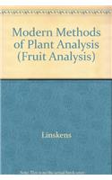Modern Methods of Plant Analysis (Fruit Analysis)